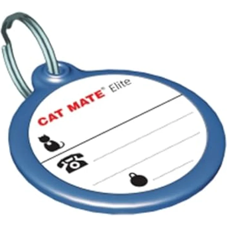 CAT MATE Katzenklappe Elektronische ID-Marke für Katzentür Elite, sicherer Zugang für Katzen, integrierte Namens- und Adressbeschriftung – Bild 6