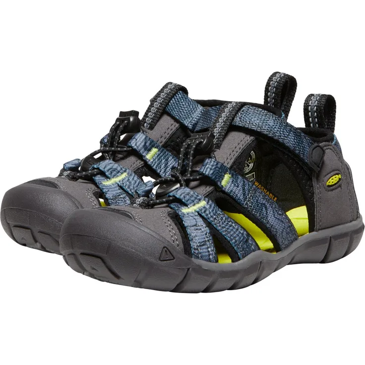 Keen SEACAMP II CNX Sandale, Sicherheitssandale mit Schnellverschluss, Synthetik, pflegeleicht