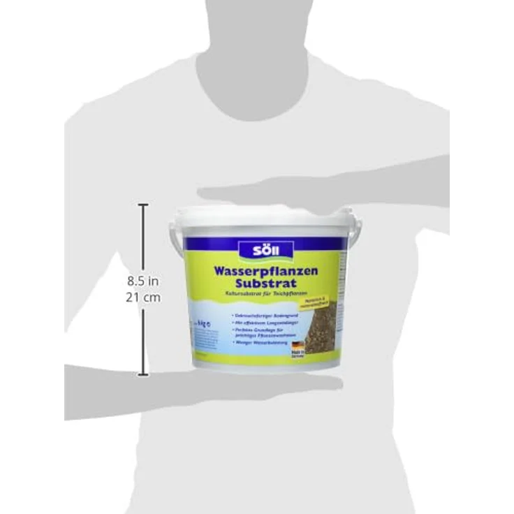 Söll Teichreiniger Wasserpflanzensubstrat 6 kg – Bild 6