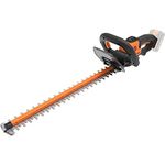 WORX WG264E.9 Akku-Heckenschere 20V - effizienter & präziser Schnitt durch hochwertige Doppel Klinge - 56 cm Schwertlänge - Messerspitzenschutz - PowerShare kompatibel - ohne Akku & Ladegerät