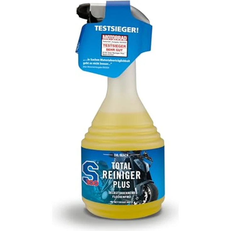DR WACK Dr. Wack S100 Total Reiniger+ 750 ml Auto-Reinigungsmittel, neue Formel mit höchster Reinigungsleistung, säurefrei – Bild 2