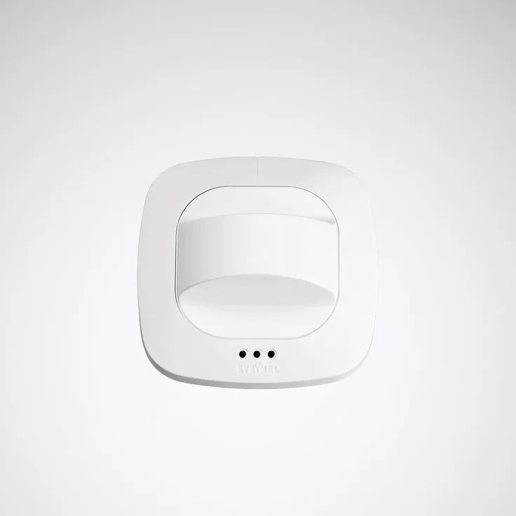 Trilux LiveLink Gangsensor, Bewegungsmelder mit DUAL HF-Technologie, DALI Schnittstelle, Reichweite 10 m, 360° Erfassungswinkel, IP20
