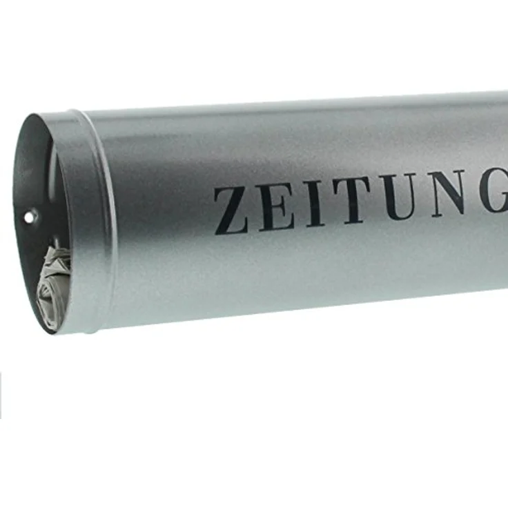 BURG-WÄCHTER Zeitungsrolle mit Kunststoffabdeckung, Briefkastenergänzung, 800 Si, Silber – Bild 4