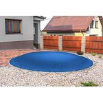 (Profi-Qualität) Runde aufblasbare Poolplanen/Schwimmbad Abdeckungen aus LKW-Plane (Pooldurchmesser: 300cm, Anthrazit)