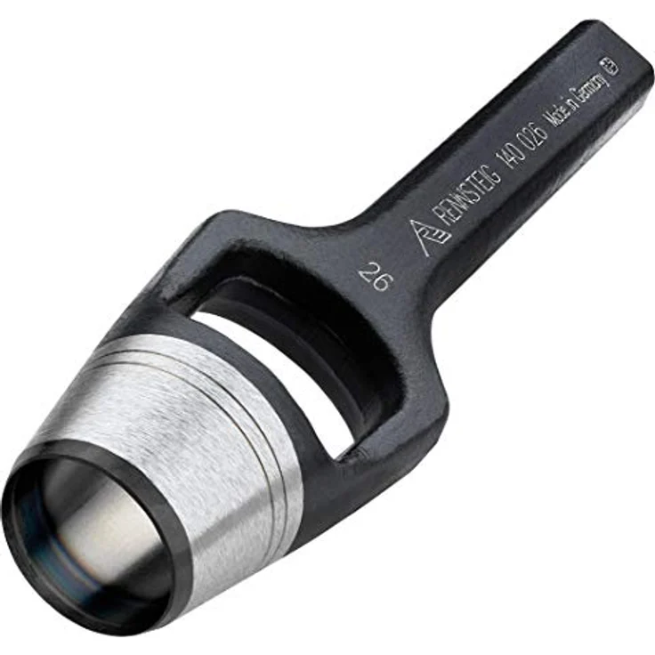 Rennsteig Henkellocheisen Ø 31 mm, Lochstanzer für Gummi, Leder, Filz, Kunststoff, Kork, Stoff, aus Spezial-Werkzeugstahl, geschmiedet und schwarz tauchlackiert – Bild 4