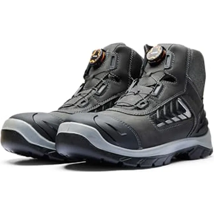 Blakläder Elite Sicherheitsstiefel S3, mit Drehverschluss, Aluminium-Zehkappe, ESD-geprüft, Größe 45