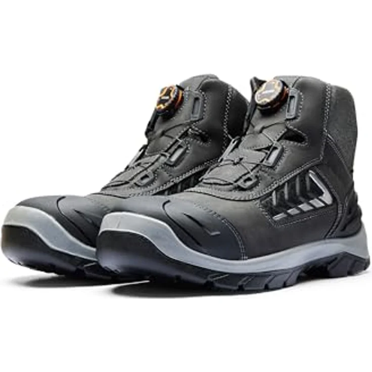 Blakläder Elite Sicherheitsstiefel S3, mit Drehverschluss, Aluminium-Zehkappe, ESD-geprüft, Größe 45 – Bild 1