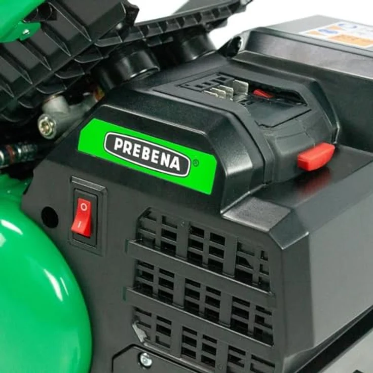 Prebena Vitas 100 18V Akku Kompressor Set mit hocheffizientem Brushless Motor und 18V 5,5AH Akku mit Ladestation – Bild 4
