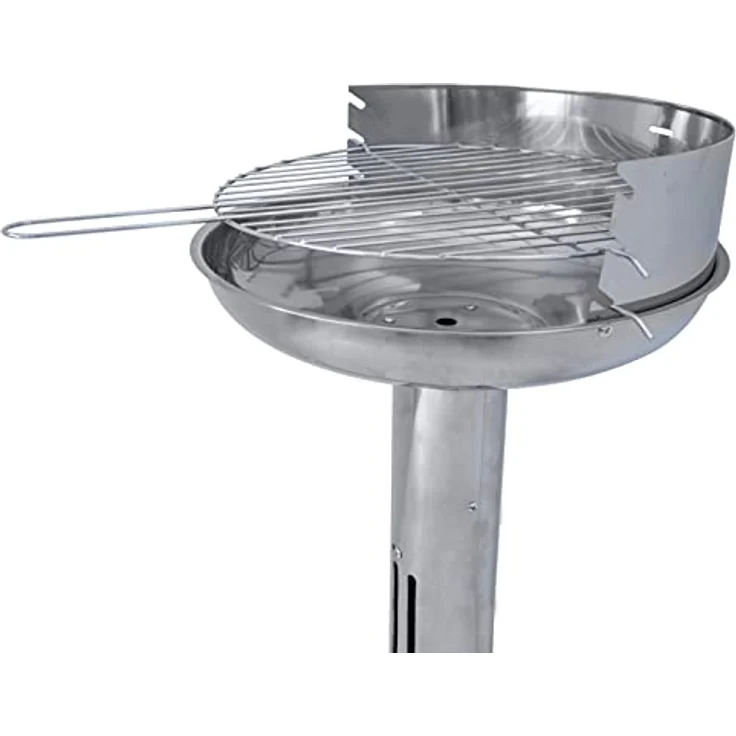 Activa Holzkohlegrill Säulengrill Augsburg Holzkohlegrillfläche 39 cm – Bild 5