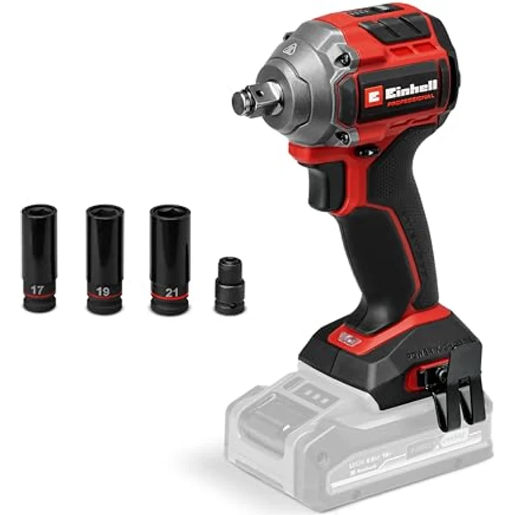 Einhell Professional Akku-Schlagschrauber TP-CW 18/260-C Li BL-Solo, 18 V, 260 Nm Drehmoment, Brushless, Außenvierkant-Aufnahme, ohne Akku – Bild 1