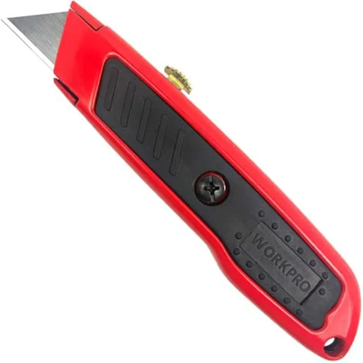 WorkPro WP213005, Cuttermesser aus Aluminiumlegierung mit 3-Positions-Verriegelung und 3 Klingen – Bild 2
