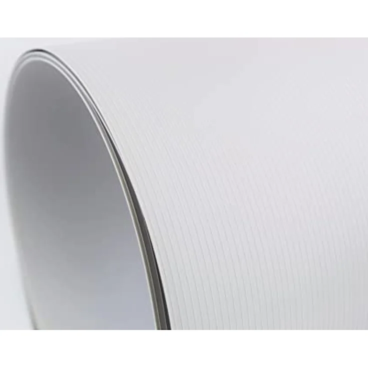 Gartenwelt Riegelsberger Premium Sichtschutzstreifen Hart-PVC für Doppelstabmatten Sichtschutz Streifen 1 Stück LICHTGRAU RAL 7035 Länge mit 2,525 Meter Höhe 19 cm Stärke 1,35 mm – Bild 3