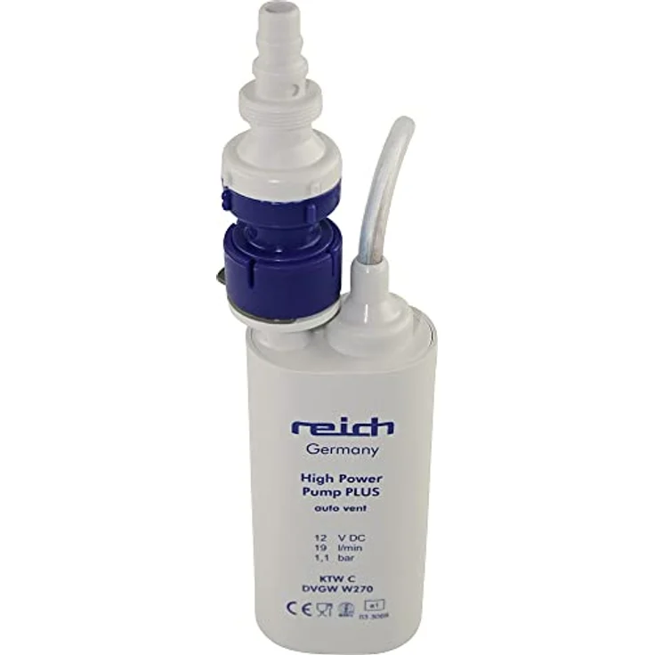 Reich Tauchpumpe 19 l-min. und 1,1 bar Tauchpumpe – Bild 2