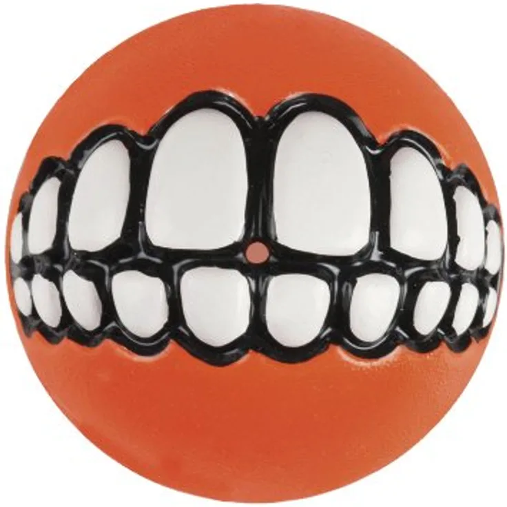 ROGZ GR04-D Grinz Ball/Spielzeug, L, orange