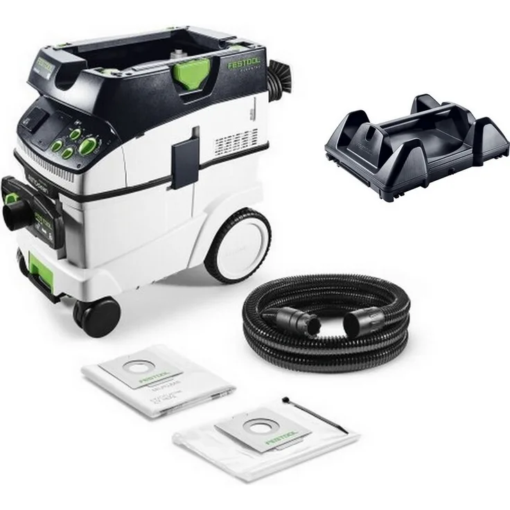 Festool Absaugmobil CTM 36 E AC-PLANEX CLEANTEC, Nass- und Trockensauger mit 36 l Behältervolumen