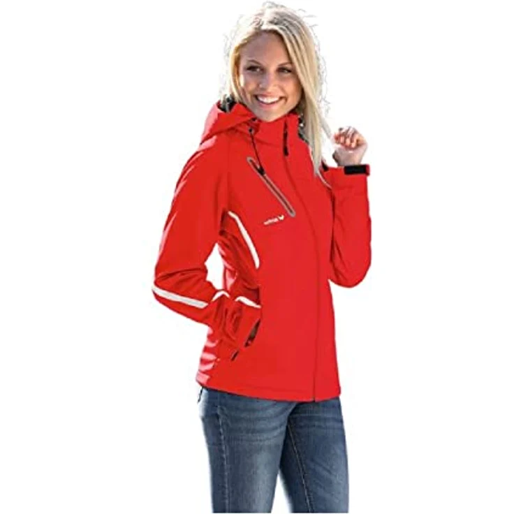 Erima Softshelljacke Damen Softshelljacke Function, atmungsaktiv und wasserabweisend, schwarz – Bild 3