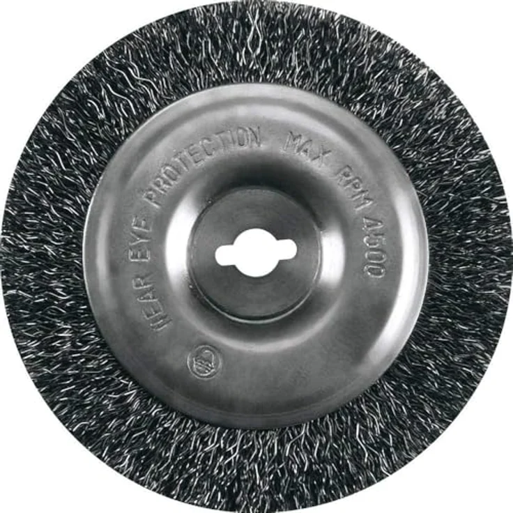 Original Einhell Ersatzbürste Stahl GC-EG 1410 (passend für Elektrischer Fugenreiniger BG-EG 1410, Bürste aus Stahl mit 100 mm Durchmesser) – Bild 2