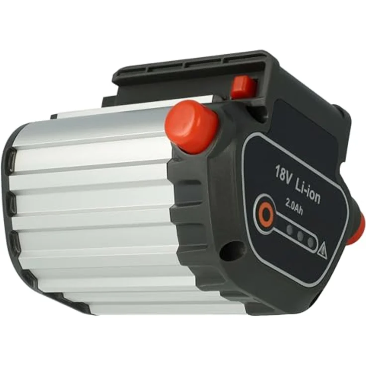 vhbw Akku für Gardena EasyCut Li-18/23 (9824-42), 2000mAh, 18V, Li-Ion, wiederaufladbar mit Überhitzungs- und Überspannungsschutz – Bild 4