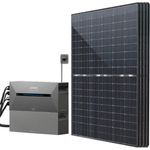 Campergold Balkonkraftwerk 2000W mit 3,2 kWh Anker Solix Pro - Bifaziale Glas/Glas Solarmodule - Schwarz