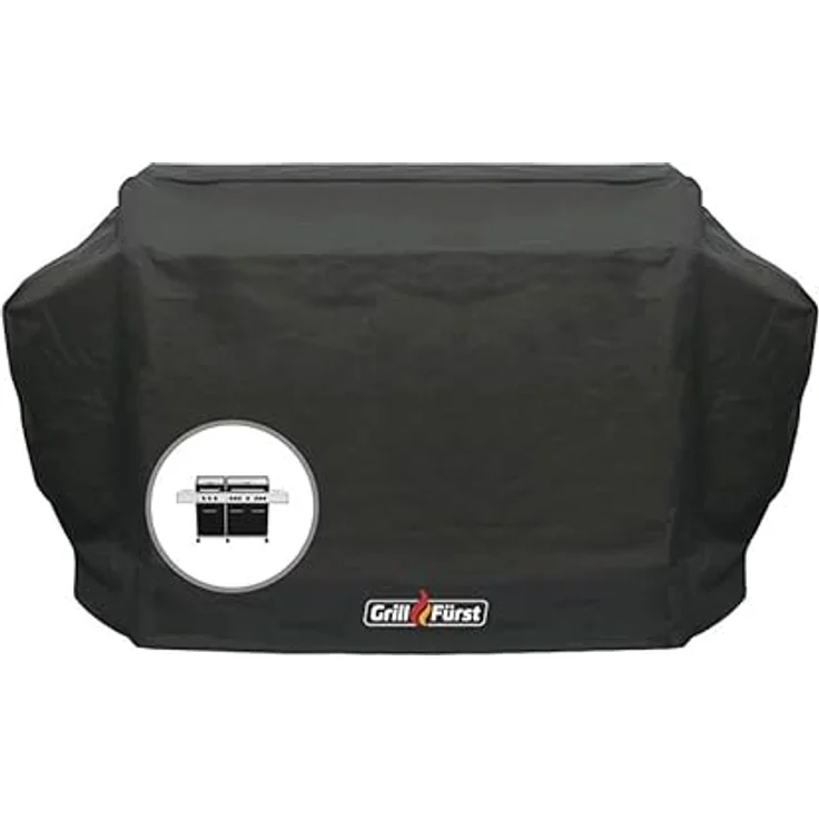 Grillfürst Grill Abdeckhaube, robuste wetterfeste Abdeckung 191 x 54 x 113 cm, wasserdicht, Abdeckung für Gasgrill Modell Grillfürst G750 – Bild 1