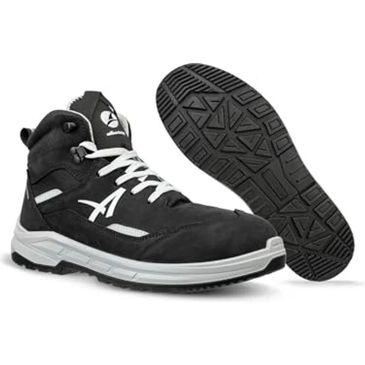 Albatros VECTOR BLK MID S3 FO SR, Sicherheitsschuh mit metallischer Zehenschutzkappe, Schuhgröße 36, Schwarz – Bild 2