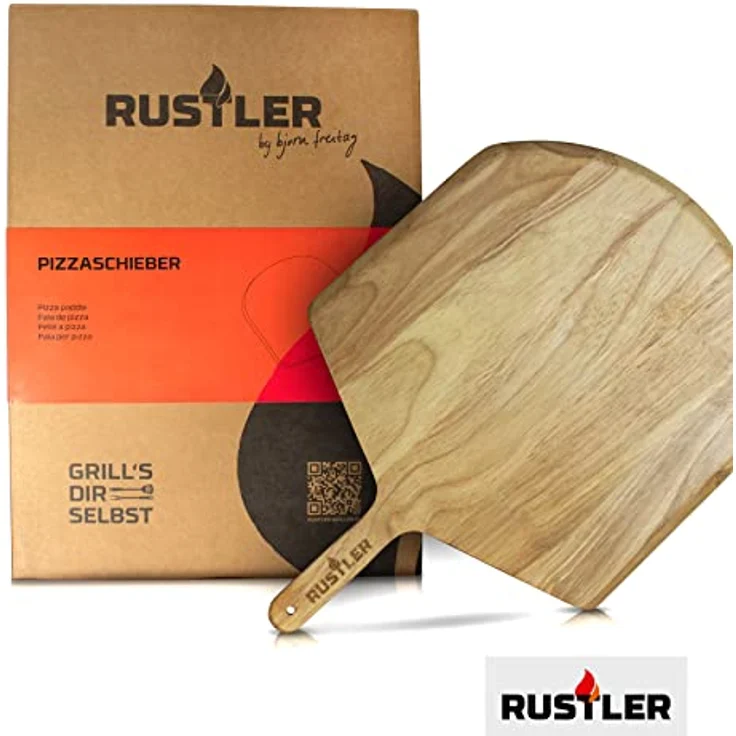 Rustler Pizzaschieber Heber Holz – Bild 4