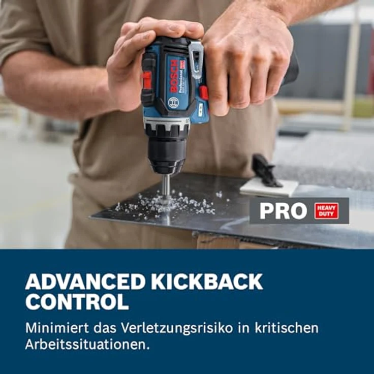 Bosch Professional GSR 12V-32 (L) Akku-Bohrschrauber, kompakte Bauweise mit Advanced KickBack Control – Bild 3