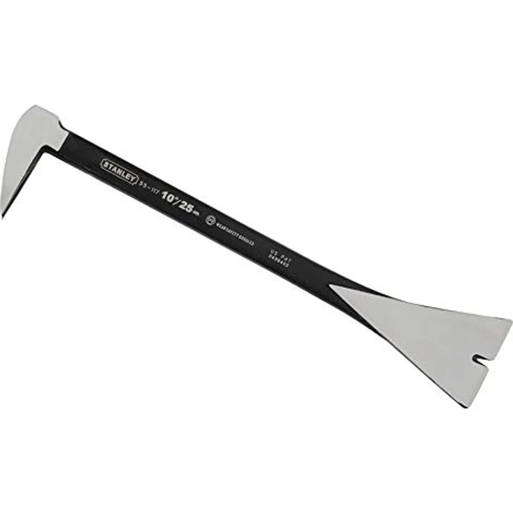 Stanley Präzisionseisen (25 cm), robustes Brecheisen aus solidem Stahl für Demontage- und Restaurierungsarbeiten – Bild 1