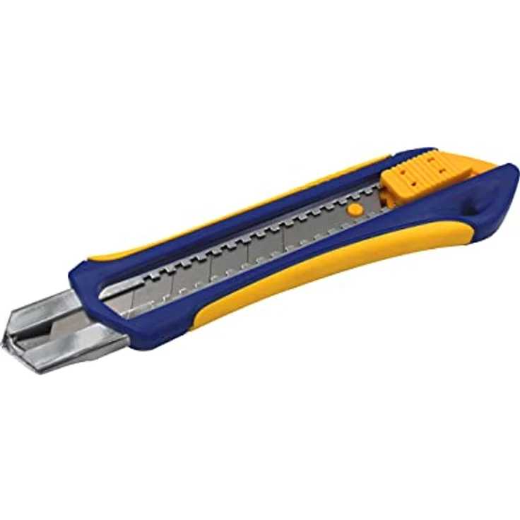 3x KUBIS® Cuttermesser geeignet für Heimwerker & Gewerbe (Metallführung & Autolock, 25mm (SK5)) – Bild 3