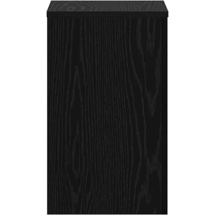 vidaXL Pflanzenständer Set, 2 Stück rechteckig aus Schichtholz in Schwarz-Eiche, 30x30x50 cm, für Innenräume – Bild 7