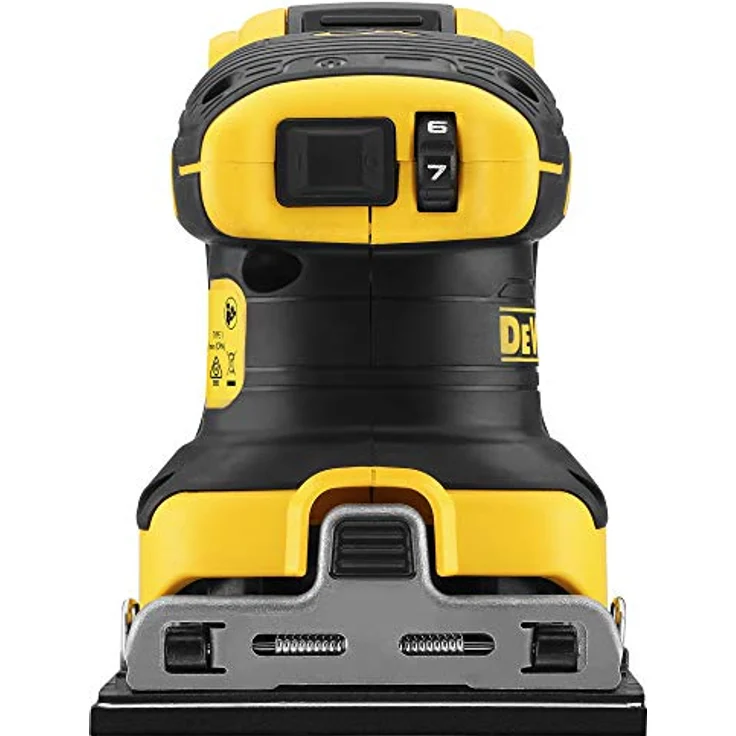 DeWalt DCW 200 NT Akku Vibrationsschleifer 18 V 108x115 mm Solo + TSTAK - ohne Akku, ohne Ladegerät – Bild 4