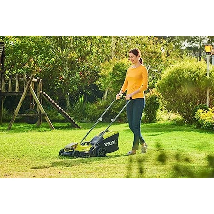 Ryobi Akkurasenmäher ONE+ 18 V, 33 cm Schnittbreite, inkl 2x4,0 Ah Akku & Ladegerät, (Komplett-Set) – Bild 3