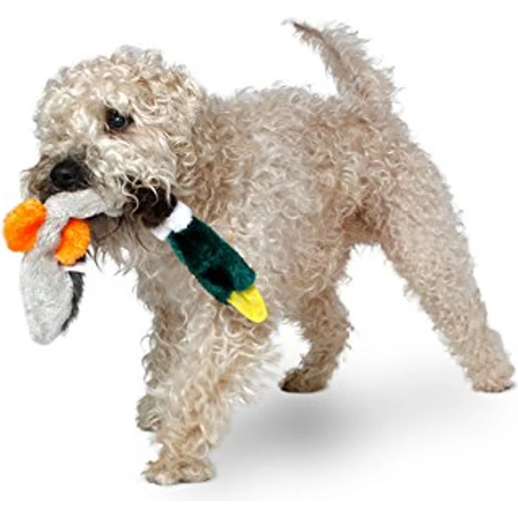 Karlie Plüschspielzeug Flatinos Ente L: 30 cm Tauchente – Bild 3