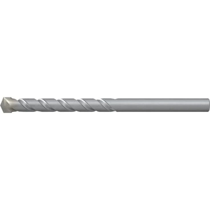 Fischer Steinbohrer d-s hm 10,0 x 67/120, Betonbohrer mit Hartmetallplatte und 130° Hartmetallschneide für hohe Standzeit und Hitzebeständigkeit – Bild 1