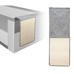 EYEPOWER Sofa Kratzmatte für Katzen - 130x44cm Sisal Möbel Kratzschutz - Couch Sessel Kratz Matte