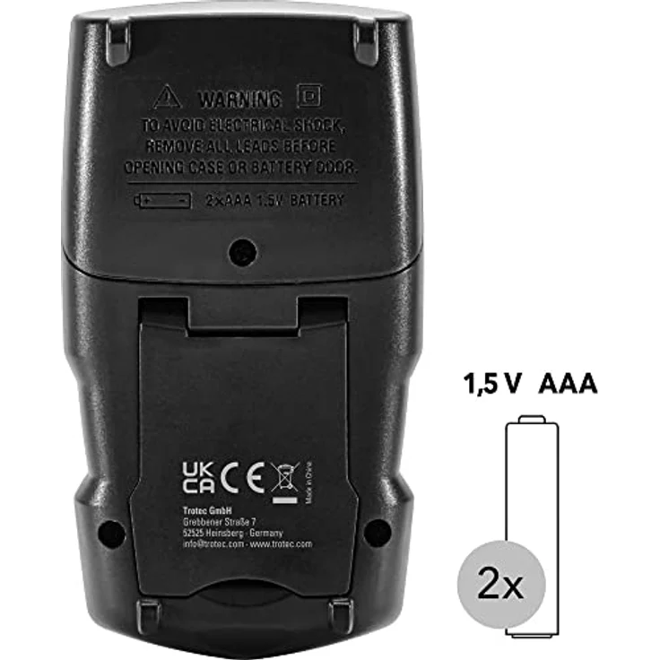TROTEC Digital-Multimeter BE49 | Digitales Multifunktionsmessgerät, Handmessgerät, sieben Messfunktionen, ausklappbarer Standfuß – Bild 5