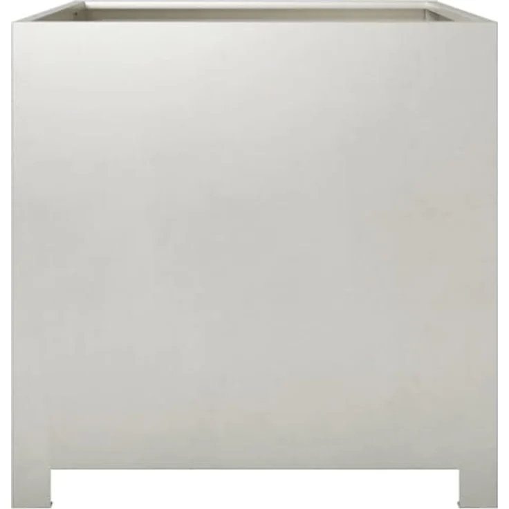 vidaXL Pflanzkübel 50x50x50 cm Edelstahl, rostbeständig und geräumig – Bild 4