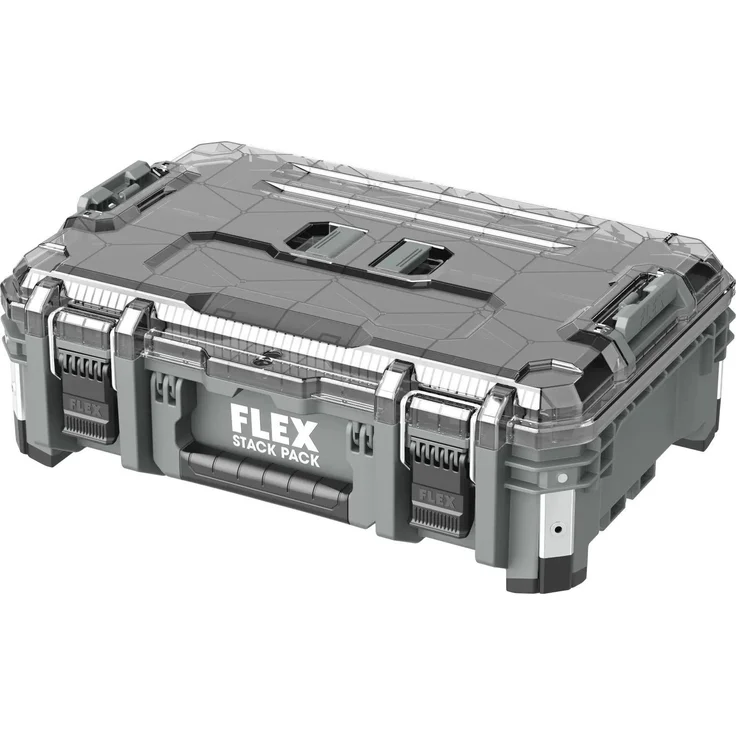 Flex-Tools Werkzeugkoffer 533242 TKL SP DO, Aufbewahrungsbox mit Deckel STACK PACK
