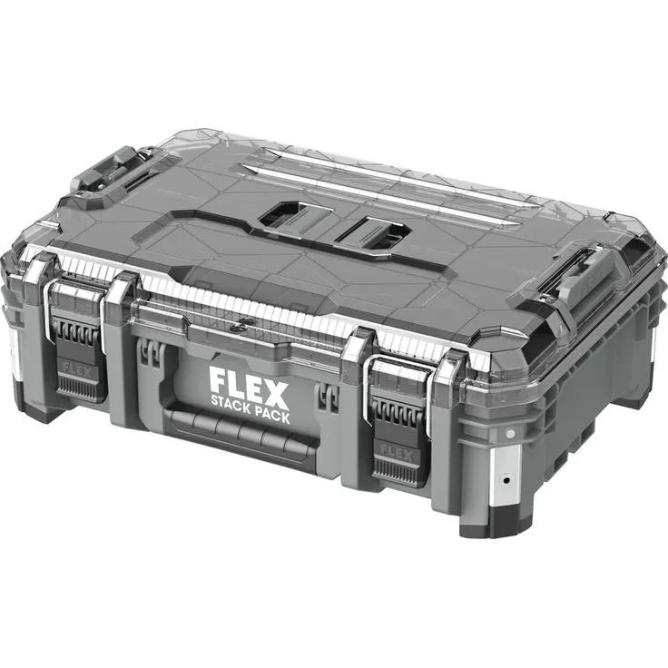 Flex-Tools Werkzeugkoffer 533242 TKL SP DO, Aufbewahrungsbox mit Deckel STACK PACK