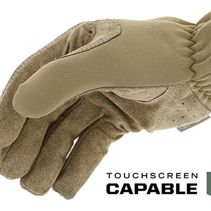 Mechanix Wear: FastFit Coyote Taktische Arbeitshandschuhe – Berührungsfähig, formschlüssig, hohe Fingerfertigkeit (X-Large, Coyote) – Bild 2