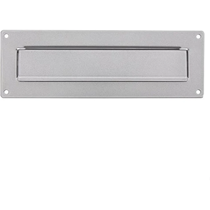 BURG-WÄCHTER Außen-Einwurfblende, Aluminium-Verzinktes Stahlblech, Porta 796 Si, Silber – Bild 2