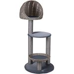 Karlie 522670 Outdoor Kratzbaum Rixy, grau, 56x56x129.5 cm (1er Pack)