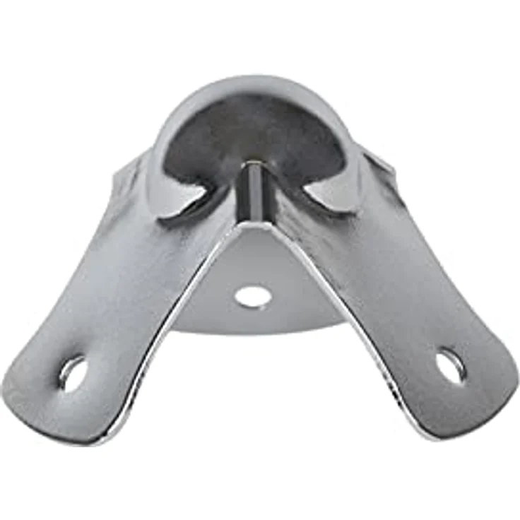 HMF Kugelecken Eckenschutz aus verzinktem Stahl, 8 Stück für Kisten, 49 mm, Silber – Bild 3