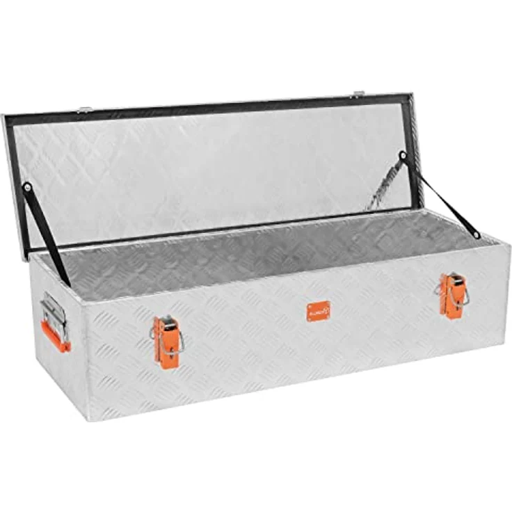 alubox Werkzeugkiste Riffelblech ABX-RL86 Aluminium 1,5mm Werkzeugkiste leicht und robust 86 Liter - Korpus 115 x 30 x 25 cm – Bild 5