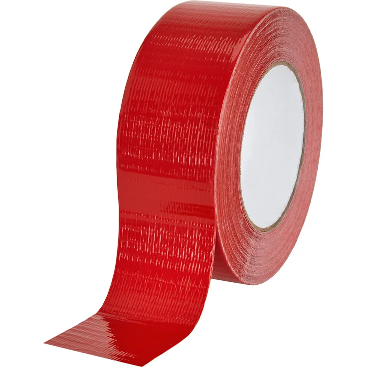 baytronic Gewebeband rot 48 mm x 50 m (12 Stück)