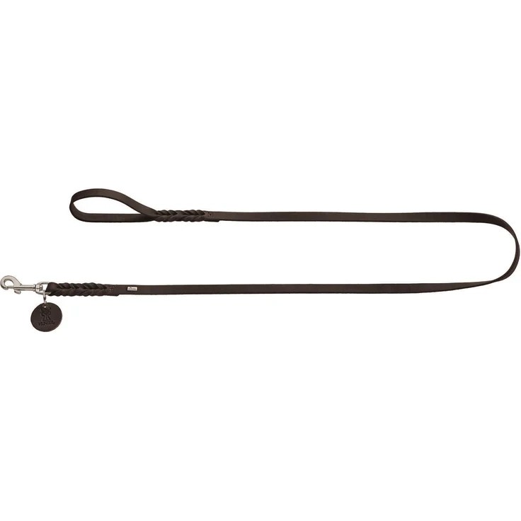 Hunter Hunde-Leine Solid Education dunkelbraun 11-150 – Bild 1