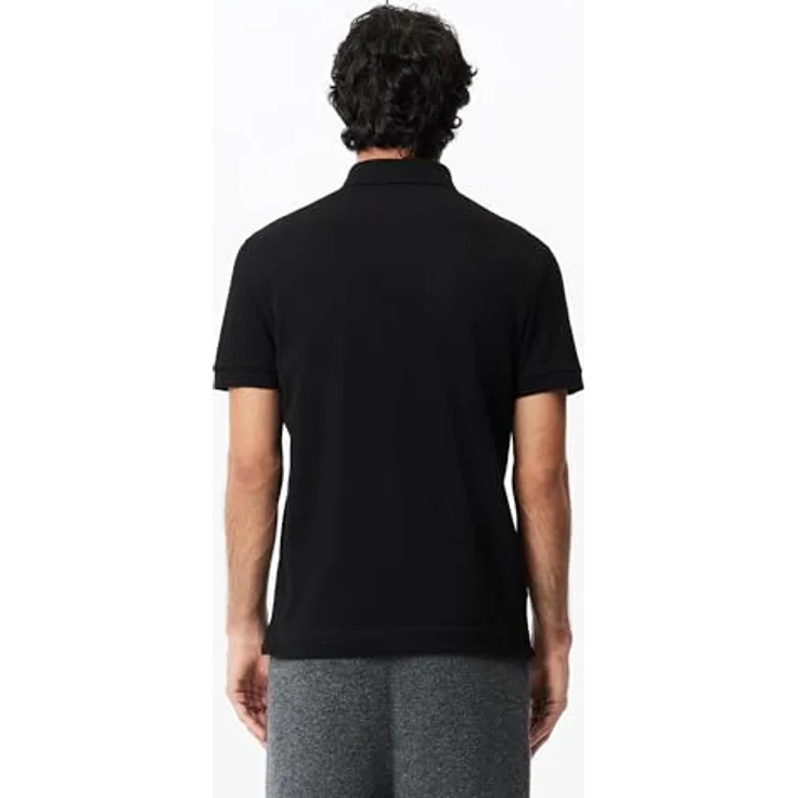 Lacoste Poloshirt PARIS Regular Fit Kurzarm, Herren Poloshirt in unifarbenem Baumwoll-Piqué, blau – Bild 7
