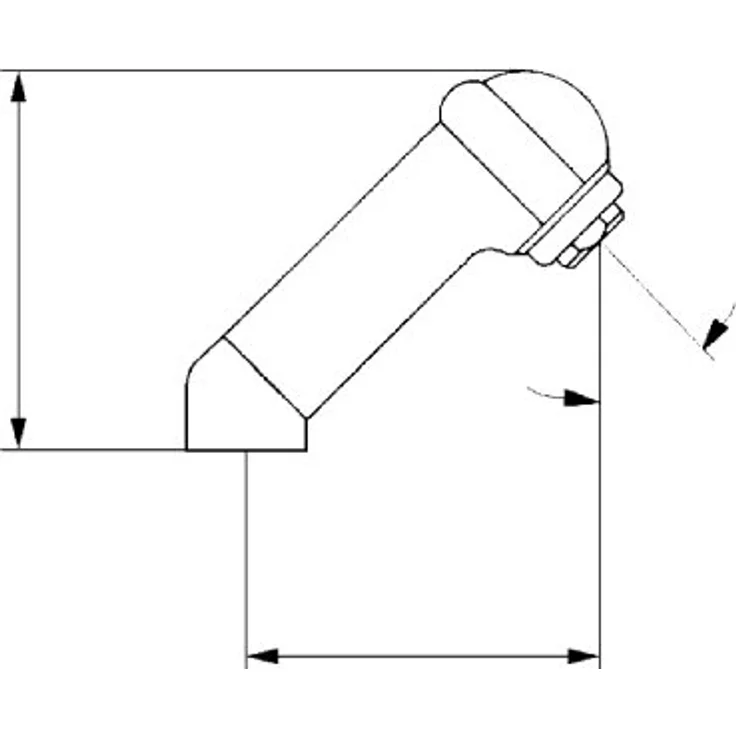 Grohe Handbrause EURODISC PG12, Duschbrause mit 2 Sprühoptionen, Umstellereinheit, weiss – Bild 3