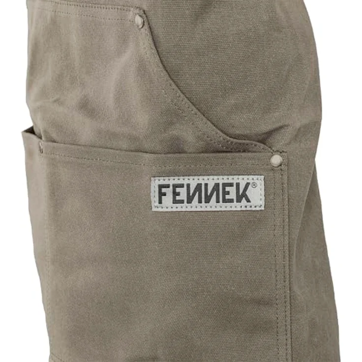 FENNEK BBQ Textil-Schürze  - gewachste Baumwolle – Bild 5