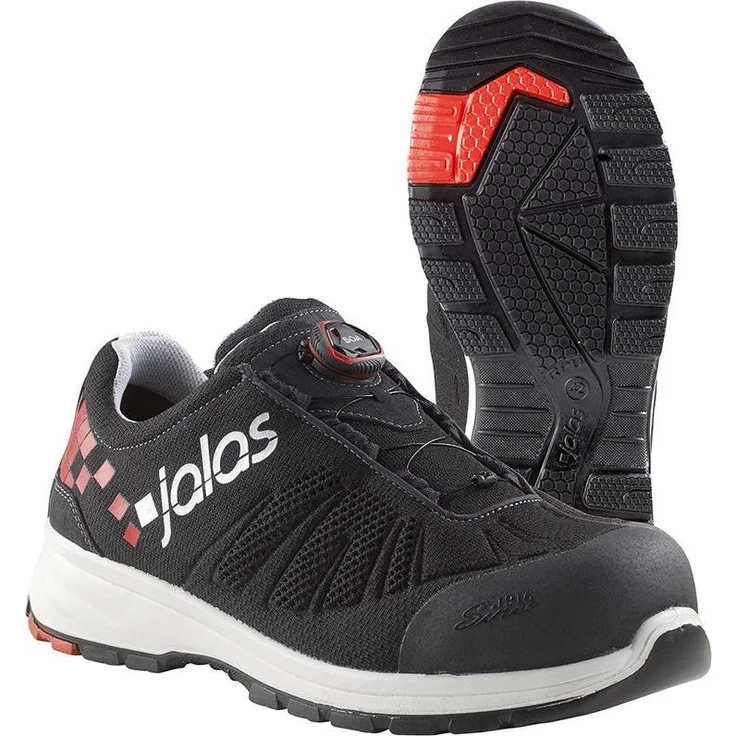 Jalas Halbschuh 7108 Zenit Evo S1P, Sicherheitsschuh mit Aluminium-Zehenschutzkappe und rutschhemmender Sohle, Größe 45